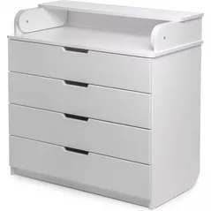 Комод-пеленатор PernaMea HappyBaby 900 MDF Alb (114457)
