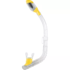 Accesoriu pentru înot Cressi-Sub Tub inot MINIDRY SNORKEL sil. clear/tube yellow (ES258810)
