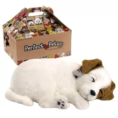 Jucărie de pluș Perfect Petzzz 91-24 Cățeluș Jack Russell Terrier cu imitație de respirație
