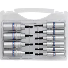 Набор головок, бит, насадок King Tony 1010CMR набор ударных головок 6 гран. под шуруповёрт, 10 шт.