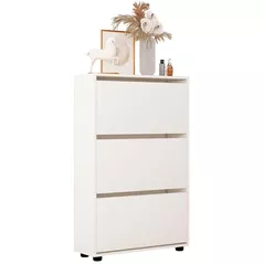 Полка для обуви Mobildor-Lux Leo 50x27x125H cm White