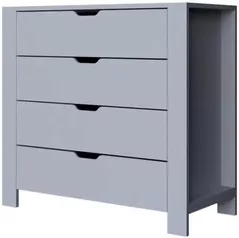 Комод Trendy Duru 1600-31-White, 90x85x42cm (GTR007926)