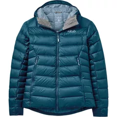 Îmbrăcăminte sport Rab Scurta dame Electron Pro Hoody Tempest Blue 14 (QDB-82-TMB-14)