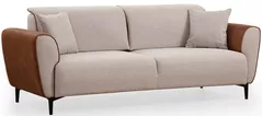 Диван Trendy Aren Bej, scortisoara (3 locuri)