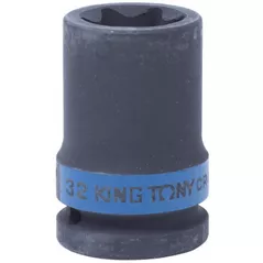 Set de tubulare, bite, duze King Tony 657532M Cheie tubular de impact, 3/4" E32
