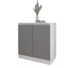 Комод Smartex (16413) Т8 60cm Alb+Grafit
