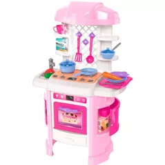 Bucătărie și veselă de jucărie Dolu 6696 set bucatarie