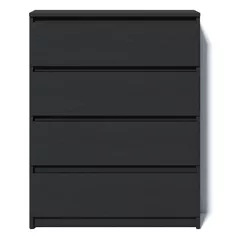 Комод Fabrik Home Havana 4 чёрный ясень