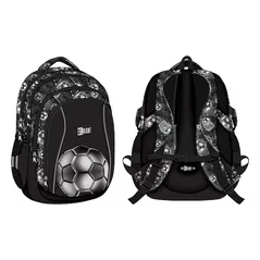Детский рюкзак St.RIGHT 57810 Ghiozdan scolar 32x21x43cm, Silver Goal