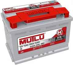 Acumulator auto Mutlu 72 AH SFB A640 (278x175x190) L3.72.640.A