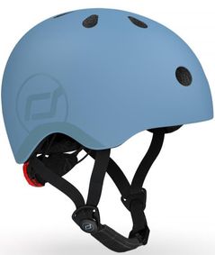 Защитный шлем Scoot&Ride 00891 Casca de protectie pentru copii cu sistem de reglare Steel M-L