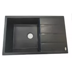 Chiuvetă bucătărie Tornado MELISSA 800*500 Obsidian