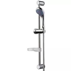Набор для душа Bisk 05361 Set cap de dus cu bara 1 BASE 3F, crom