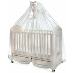 Pătuț Italbaby 801.0050 Круговой кружевной полог Pizzo Lux