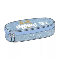 Penar școlar St.RIGHT 57854 Penar 23x9.5x6cm, Meow Mood