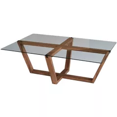 Măsuţă cafea Trendy Amalfi, Nuc 105x35x65cm