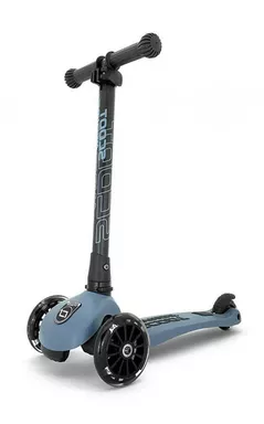 Trotinetă Scoot&Ride 96347 Highway Kick 3 Led Steel