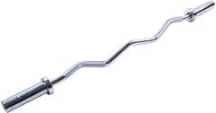 Ganteră LiveUp 49894 Bara 1.2m Ez Curl Bar, LP8053/SR
