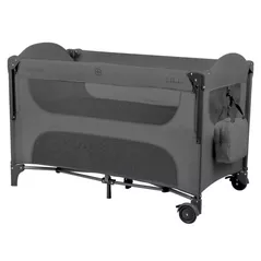 Манеж Kikka Boo 31003010149 Patut pliabil cu 2 niveluri Milky Way Grey 2026