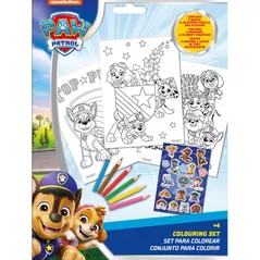 Набор для творчества KiDS Licensing PW20005 Colouring Set With Stickers Paw Patrol