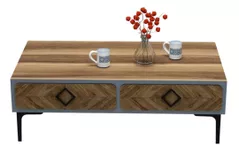 Журнальный столик Trendy Samba, Albastru 105x34x60cm