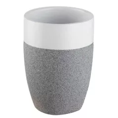 Pahar pentru periuțe de dinți Bisk 06311 STONE gri. (ceramica)