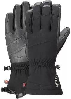 Îmbrăcăminte sport Rab Manusi barbati Baltoro Black L (QAH-30-BL-L)