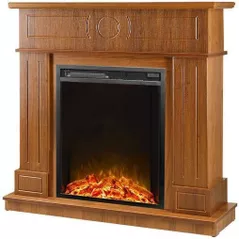 Șemineu electric ArtFlame Ambasador & Miriam, 978x1048x300 mm, Nuc