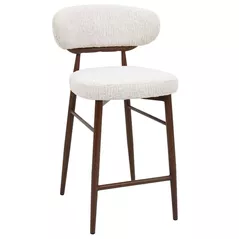 Барный стул Deco Lavia Cream (OTE Miami 102) + Wooden Legs