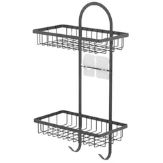 Raft de baie Teknotel ST308с Raft 2 niveluri crom