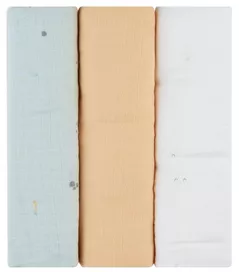 Accesoriu pentru înfășat Kikka Boo 31103010092 Pelinci de muselina Sleepy Sheep, 100x100cm, 3buc