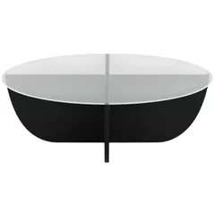 Măsuţă cafea Trendy Crin, Negru