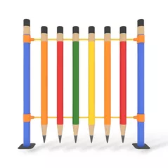 Комплектующий элемент для детской площадки PlayPark 3121 Gard CREION, h=120 cm