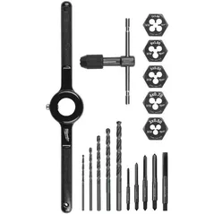 Набор ручных инструментов Milwaukee 4932498720 Set filiere si tarozi, metric 17 buc