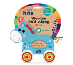 Jucarie de tras și împins Kids Hits KH20/011 Деревянная каталка Horse