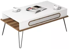 Журнальный столик Trendy Экол, белый 105x45x56 см