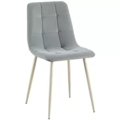 Стул Avanti TED, Light Grey (ножки бежевые)