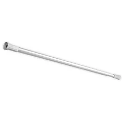 Карниз для ванной Bisk 72402 Bara perdea dus, extensibila, 125x220 cm/19-22 mm, alb