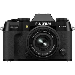 Фотоаппарат беззеркальный FujiFilm X-T50 black / 15-45mm Kit