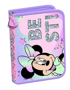 Школьный пенал St.RIGHT 57832 Penar 1zip, 20.5x14x3.5cm, Minnie Mouse, textil