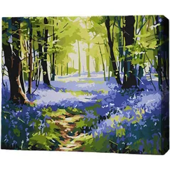 Картина по номерам BrushMe RMG0015FC 30x40сm (fără cutie) Pădure de primăvară