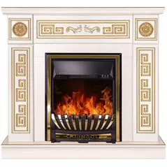 Камин электрический ArtFlame Versailles gold & Miriam