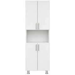 Офисный шкаф Mashtab 11971 Dulap 4 usi cu nisa (600x340x1900) Alb