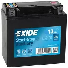Acumulator auto Exide START-STOP 12V 13Ah 200EN 145x90x150 -/+ (EK131)