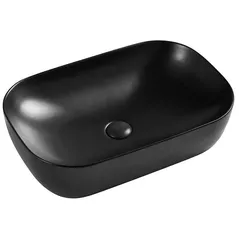 Lavoar Nomi Arte 490x395x150 прямоугольный черный мат