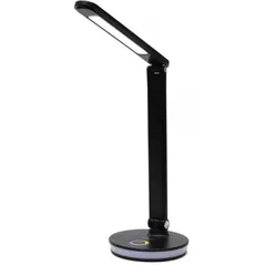 Lampă de masă și corp de iluminat Platinet PDL400RGBB 12W with charging port, Black