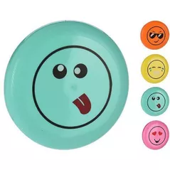 Активная игра Promstore 47405 Тарелка летающая 22cm Смайлик, 4 цвета
