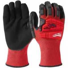 Спецодежда Milwaukee 4932478130 Manusi de lucru impact + protectie de taieturi Nivel 3 - XXL/11