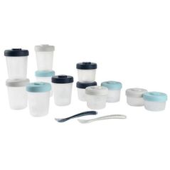 Контейнер для хранения пищи Beaba B913501 Set 12 Storm
