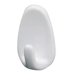 Вешалка для ванной Bisk 70402 Cuier baie alb (3 buc)